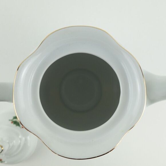 Royal Kent Holiday Holly Coffee Pot & Lid Poland - Picture 6 of 13